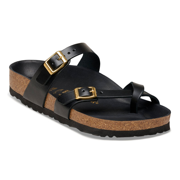 Birkenstock 1031482 Mayari Amalfi Black Leather