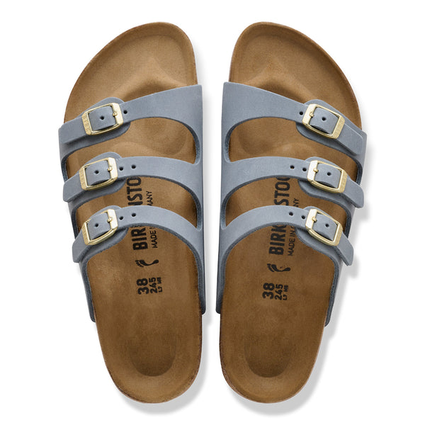 Birkenstock 1031857 Florida Basalt Gray Oiled Leather