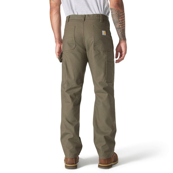 Carhartt 103279-217 Men's Relaxed Straight Rugged Flex Duck Dungaree - Tarmac