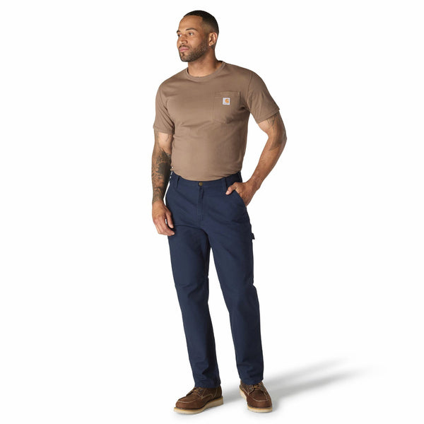 Carhartt 103279-I26 Men's Relaxed Straight Rugged Flex Duck Dungaree - Navy