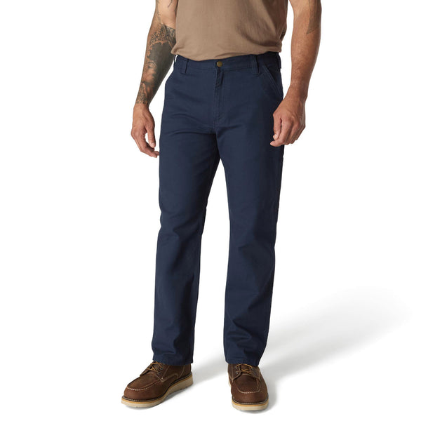 Carhartt 103279-I26 Men's Relaxed Straight Rugged Flex Duck Dungaree - Navy