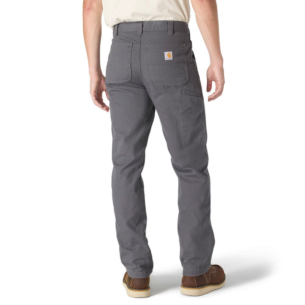 Carhartt 103342-039 Men's Relaxed Straight Rigby Lined Dungaree - Gravel