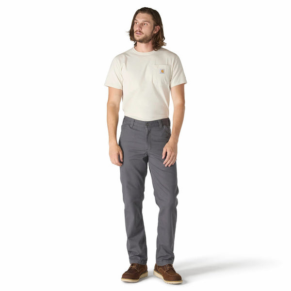 Carhartt 103342-039 Men's Relaxed Straight Rigby Lined Dungaree - Gravel
