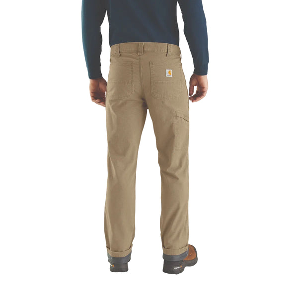Carhartt 103342-253 Men's Relaxed Straight Rigby Lined Dungaree - Dark Khaki