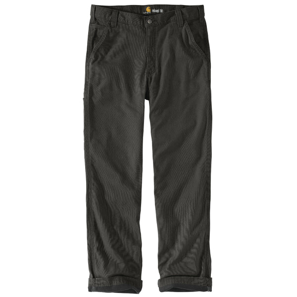 Carhartt 103342-306 Men's Relaxed Straight Rigby Lined Dungaree - Peat