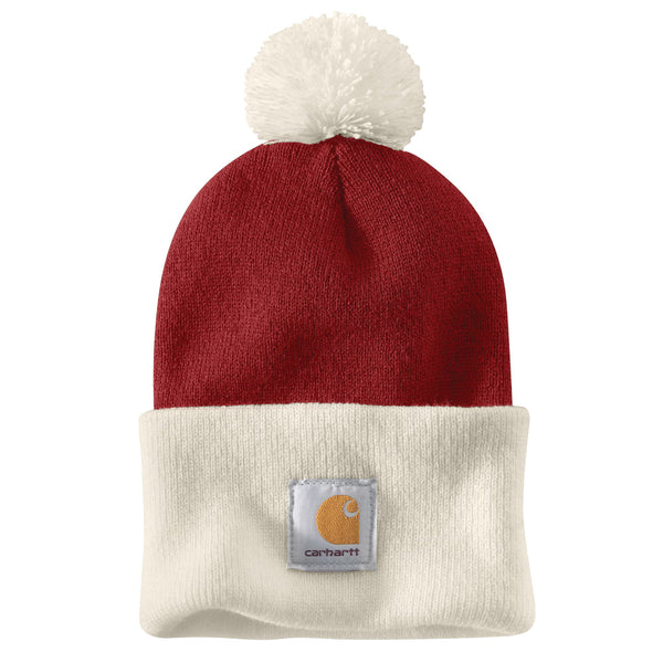 Carhartt 103343 Knit Pom Cuffed Beanie
