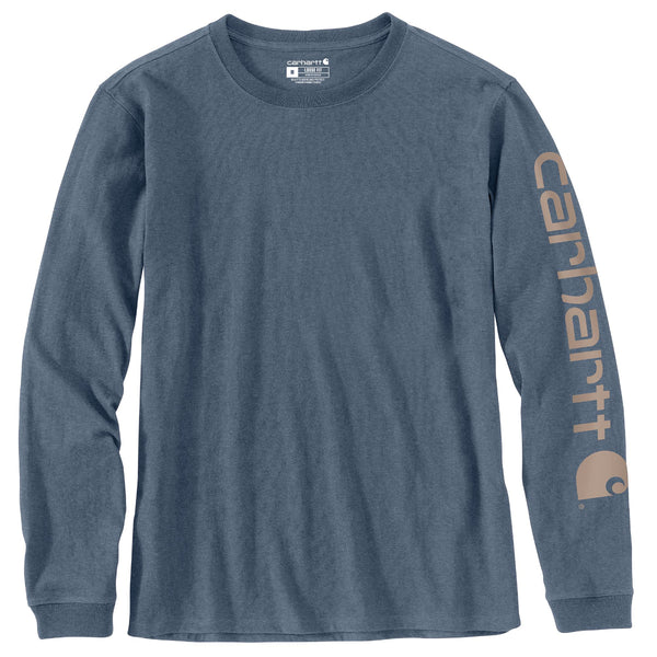 Carhartt 103401-SNSL Women's Loose Fit Heavyweight LS Pocket T-Shirt - Seasonal Colors