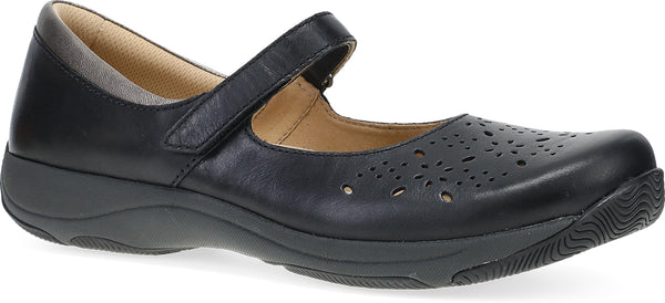 Dansko 10401020200 Women's Stacy - Black Waxy Burnished