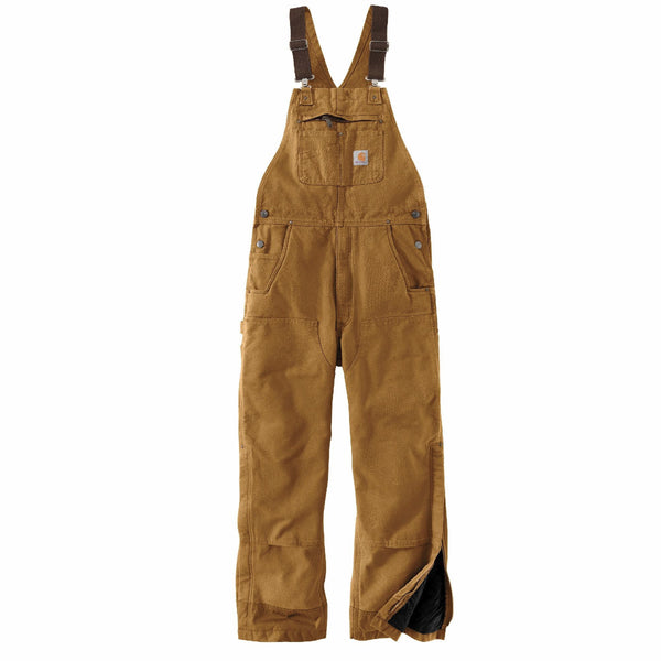 Carhartt 104031 Men's Washed Duck Insulated Bib Overall