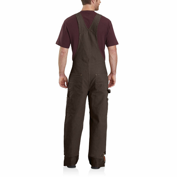 Carhartt 104031 Men's Washed Duck Insulated Bib Overall