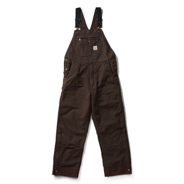 Carhartt 104031 Men's Washed Duck Insulated Bib Overall