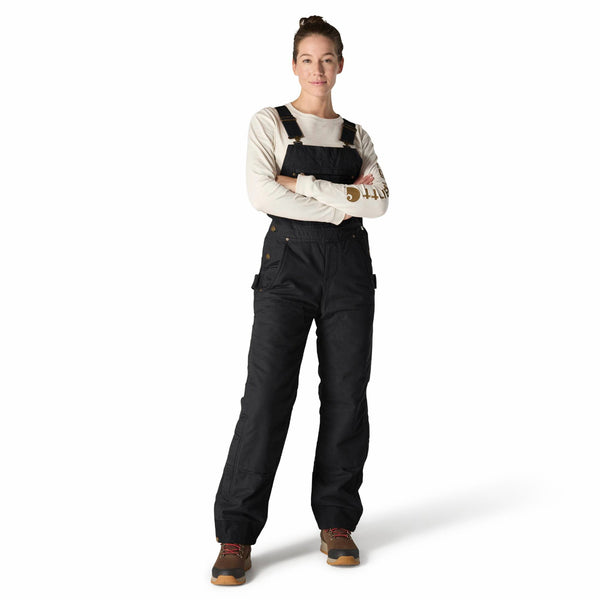 Carhartt 104049 Women's Washed Duck Insulated Bib Overall