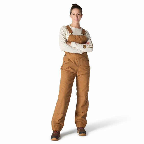 Carhartt 104049 Women's Washed Duck Insulated Bib Overall