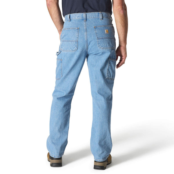 Carhartt 104941-H83 Men's Loose Straight Denim Dungaree - Cove