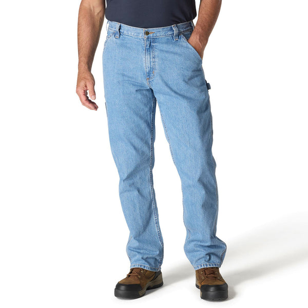 Carhartt 104941-H83 Men's Loose Straight Denim Dungaree - Cove
