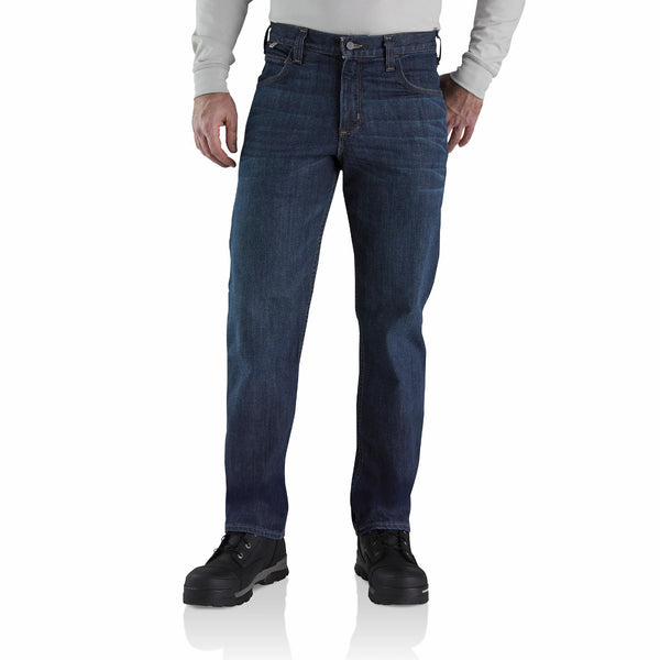 Carhartt 105069 Men's FR Slim Straight Rugged Flex Jean