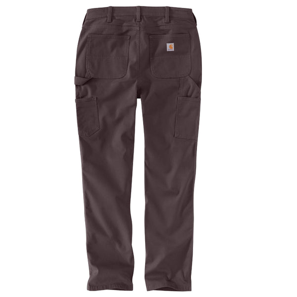 Carhartt 105113-BB3 Women's Rugged Flex Relaxed Fit Canvas Work Pant - Dark Sepia