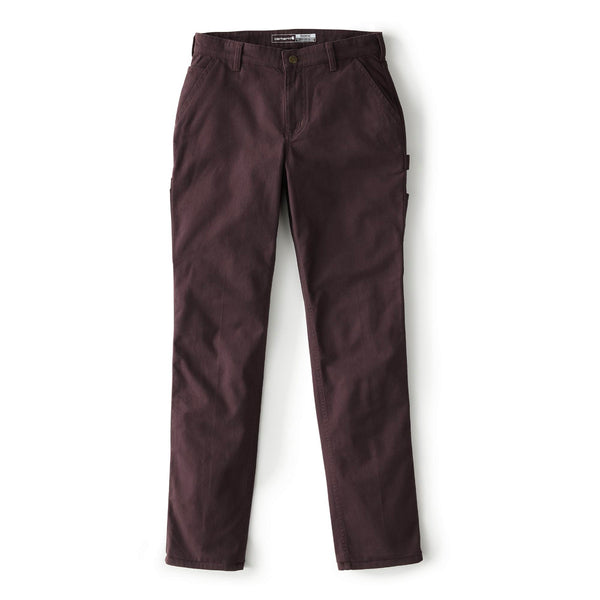 Carhartt 105113-BB3 Women's The Essential Ashland Pant - Dark Sepia
