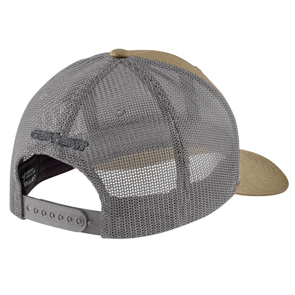 Carhartt 105216-F25 Men's Rugged Flex Twill Mesh Back Logo Patch Cap