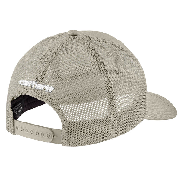 Carhartt 105216-SNSLS26 Men's Rugged Flex Twill Mesh Back Logo Patch Cap