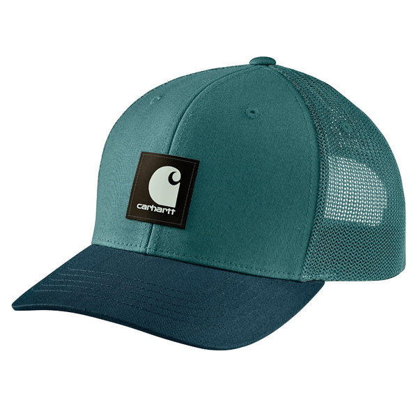 Carhartt 105216-SNSLS26 Men's Rugged Flex Twill Mesh Back Logo Patch Cap