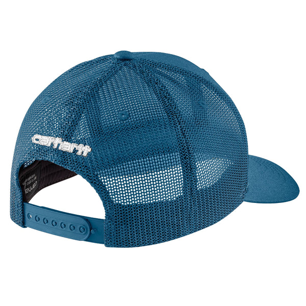 Carhartt 105216-SNSLS26 Men's Rugged Flex Twill Mesh Back Logo Patch Cap