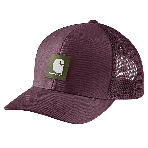 Carhartt 105216-SNSLS26 Men's Rugged Flex Twill Mesh Back Logo Patch Cap