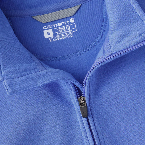 Carhartt 105294-F26 Men's Marquette Quarter Zip Mock-Neck Sweatshirt