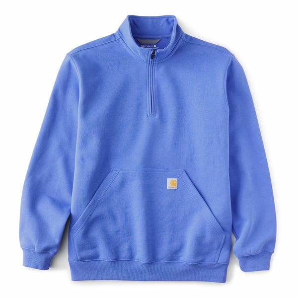 Carhartt 105294-F26 Men's Marquette Quarter Zip Mock-Neck Sweatshirt