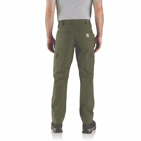 Carhartt 105461-G72 Men's Relaxed Straight Ripstop Double-Front Cargo Pant - Basil