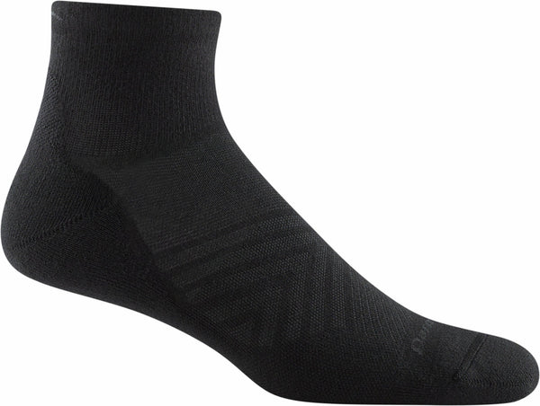Darn Tough Vermont 1055 Men's Run Coolmax Quarter Ultra-Lightweight Cushion