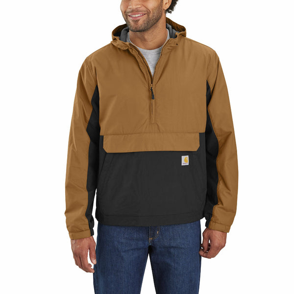Carhartt 105749 Men's Rain Defender Loose Fit Lightweight Packable Anorak