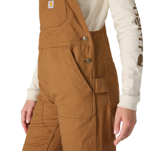 Carhartt 106001-BRN Women's Ashland Bib Overall - Carhartt Brown