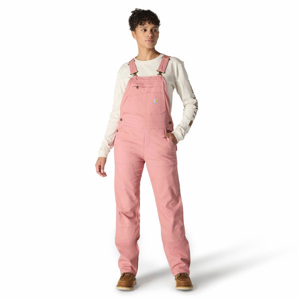 Carhartt 106001-P54 Women's Ashland Bib Overall - Rose Tint