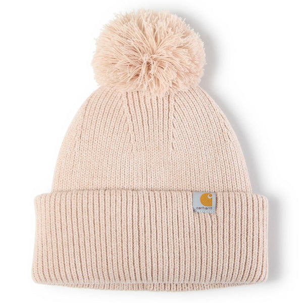 Carhartt 106003 Knit Pom-Pom Cuffed Beanie
