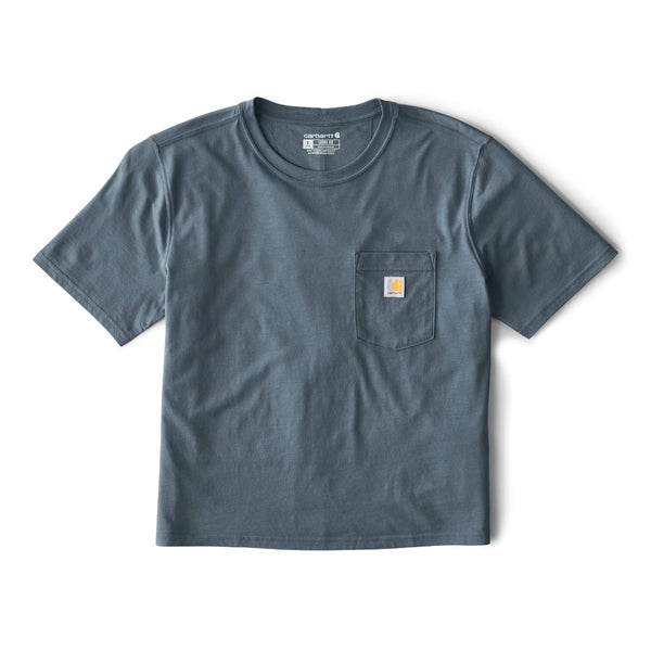 Carhartt 106122-SNSLS26 Women's Tencel Fiber Series Loose Fit Short-Sleeve Pocket T-Shirt
