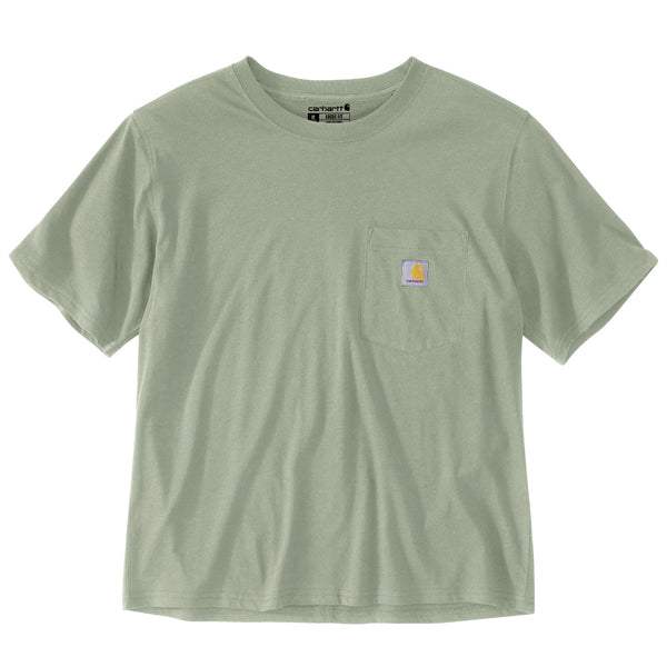 Carhartt 106122 Women's Tencel Fiber Series Loose Fit Short-Sleeve Pocket T-Shirt