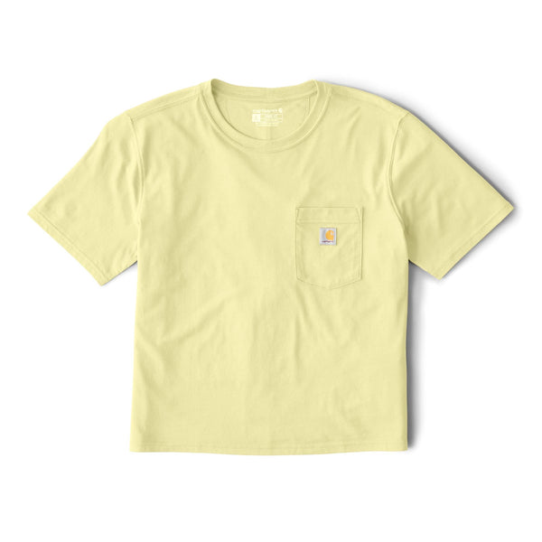 Carhartt 106122-SNSLS26 Women's Tencel Fiber Series Loose Fit Short-Sleeve Pocket T-Shirt