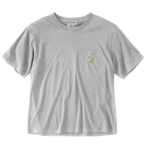 Carhartt 106122 Women's Tencel Fiber Series Loose Fit Short-Sleeve Pocket T-Shirt Past Season