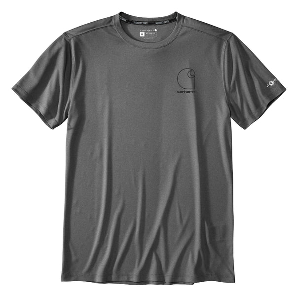 Carhartt 106163-SNSL Men's Force Sun Defender Lightweight SS Logo Graphic T-Shirt