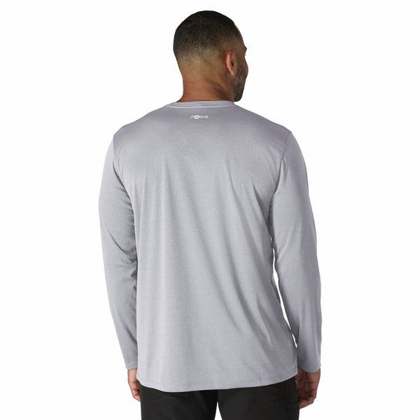 Carhartt 106164-F26 Men's Force Sun Defender Relaxed LS Logo T-Shirt