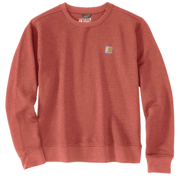 Carhartt 106179-SNSL Women's Relaxed Fit Midweight French Terry Crewneck Sweatshirt