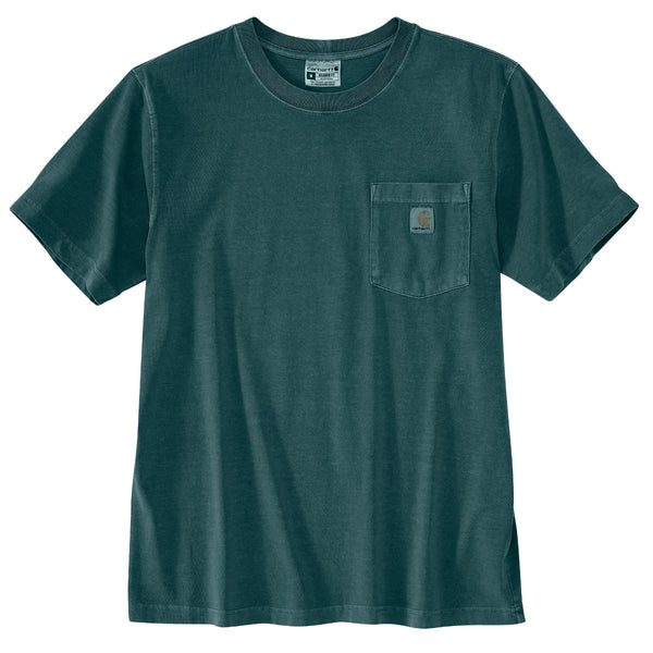 Carhartt 106252-SNSLF25 Men's Relaxed Fit Lightweight SS Garment Dyed Pocket T-Shirt