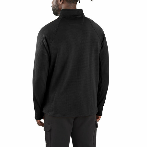 Carhartt 106423 Men's Force Ironwood Relaxed 1/2-Zip Mock Neck