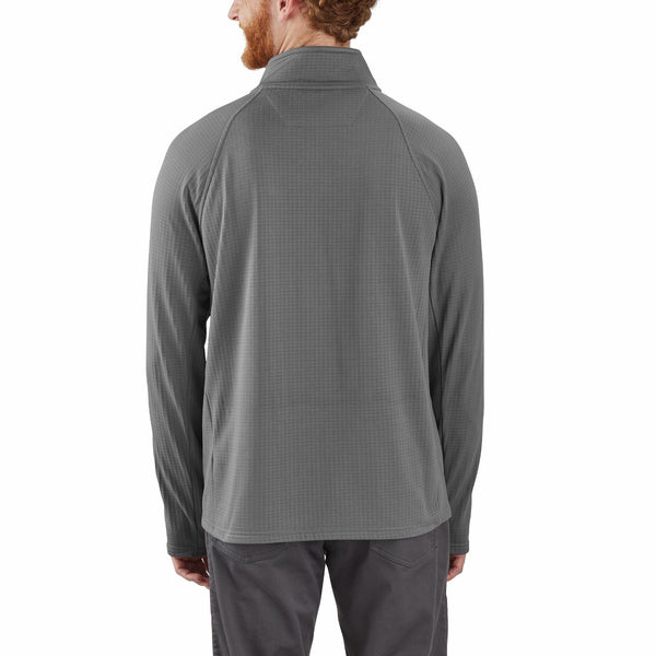 Carhartt 106423 Men's Force Ironwood Relaxed 1/2-Zip Mock Neck