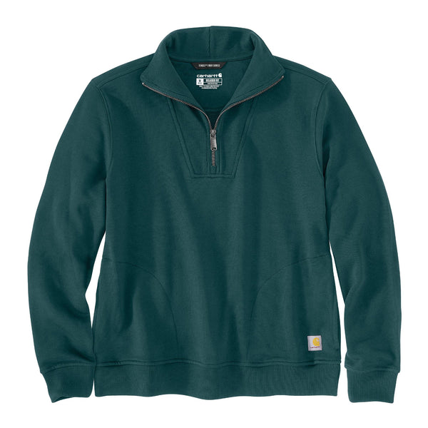Carhartt 106451 Women's Tencel Fiber Series Relaxed Fit Half Zip Sweatshirt