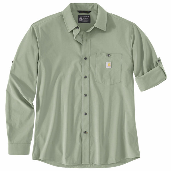 Carhartt 106552-SNSL Men's Force Sun Defender Relaxed Fit Lightweight LS Shirt Seasonal Colors