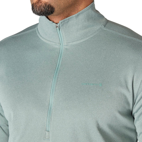 Carhartt 106573 Men's Force Sun Defender Relaxed Half Zip