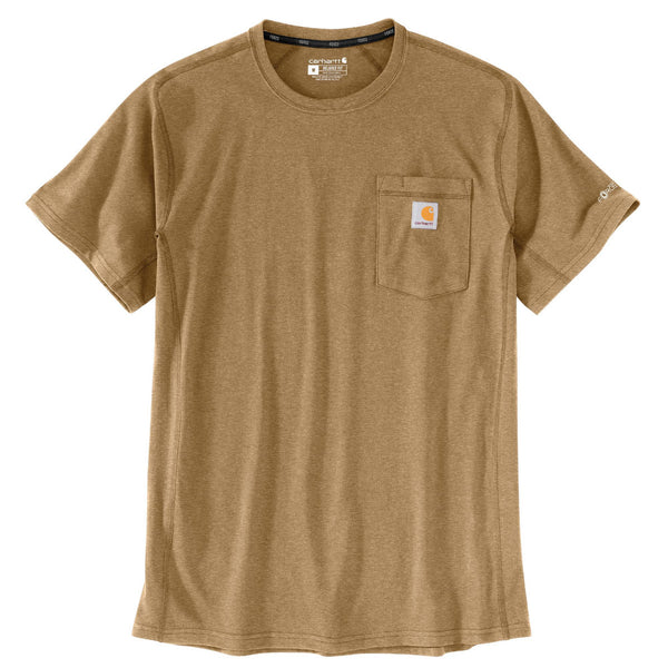 Carhartt 106652-SNSL Men's Force Relaxed Fit Midweight SS Pocket T-Shirt - Seasonal Colors