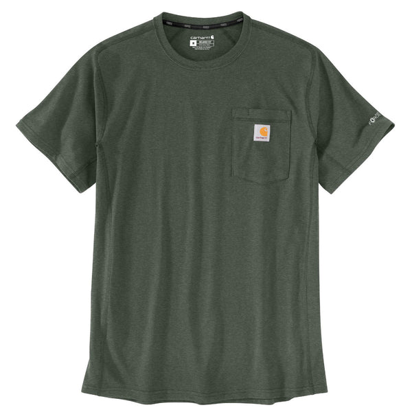 Carhartt 106652-SNSL Men's Force Relaxed Fit Midweight SS Pocket T-Shirt - Seasonal Colors